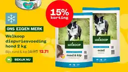Welkoop Welkoop diepvriesvoeding hond aanbieding