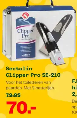 Welkoop Sectolin Clipper Pro SE-210 aanbieding