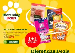Welkoop Alle kattensnacks aanbieding