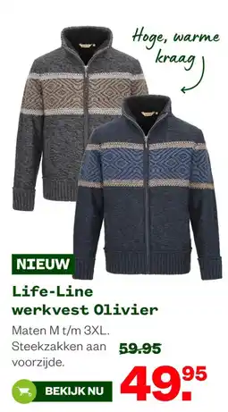 Welkoop Life-Line werkvest Olivier aanbieding