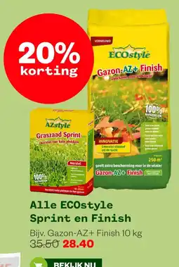 Welkoop ECOstyle Gazon-AZ+ Finish aanbieding