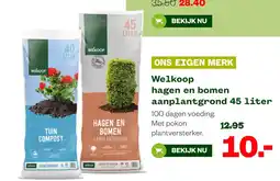 Welkoop Welkoop hagen en bomen aanplantgrond 45 liter aanbieding