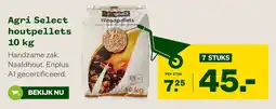 Welkoop Agri Select houtpellets aanbieding