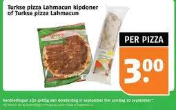 Poiesz Turkse pizza Lahmacun kipdoner of Turkse pizza Lahmacun aanbieding