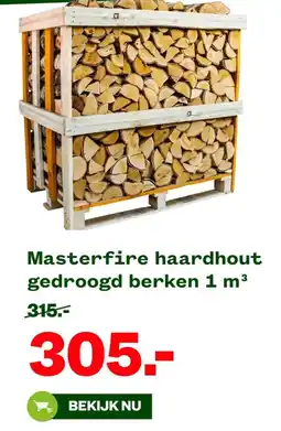 Welkoop Masterfire haardhout aanbieding