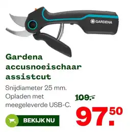 Welkoop Gardena accusnoeischaar assistcut aanbieding