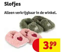 Kruidvat Slofjes aanbieding