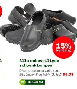 Welkoop Gevavi schoenklompen aanbieding