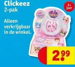 Kruidvat Clickeez aanbieding