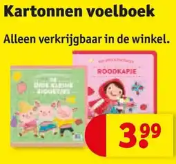 Kruidvat Kartonnen voelboek aanbieding