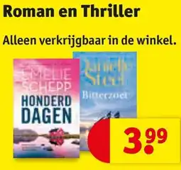 Kruidvat Roman en Thriller aanbieding