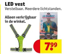 Kruidvat LED vest aanbieding