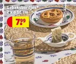 Kruidvat Gebaksbordjes aanbieding