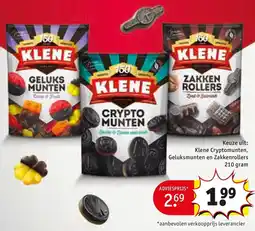 Kruidvat Klene Cryptomunten aanbieding