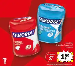 Kruidvat Stimorol aanbieding