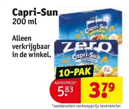 Kruidvat Capri-Sun aanbieding