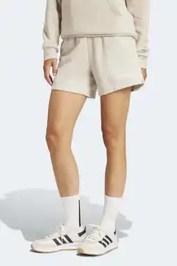 Wehkamp adidas Sportswear sweatshort beige aanbieding