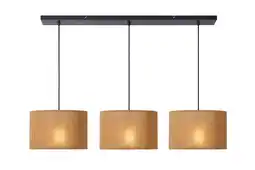 Wehkamp Lucide MAGIUS - Hanglamp - 3xE27 - Naturel aanbieding