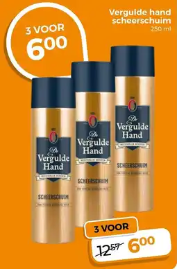 Trekpleister Vergulde Hand Scheerschuim aanbieding