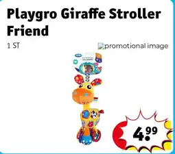 Kruidvat Playgro Giraffe Stroller Friend aanbieding