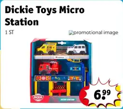 Kruidvat Dickie Toys Micro Station aanbieding