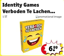 Kruidvat Identity Games Verboden Te Lachen Spel aanbieding