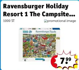 Kruidvat Ravensburger Holiday Resort 1 The Campsite Puzzel aanbieding