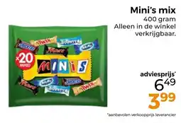 Trekpleister Mini's Mix aanbieding