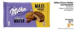 Trekpleister Milka Choco Wafer Voordeelpak aanbieding