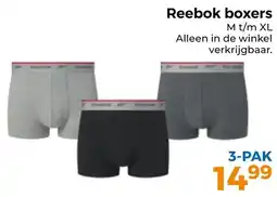Trekpleister Reebok Boxers aanbieding