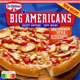 Dirk Dr. Oetker Pizza big americans bbq chicken aanbieding