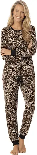 Dirk Dames fleece pyjama aanbieding