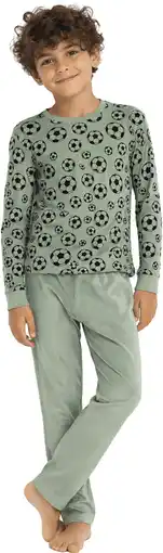 Dirk Kinder pyjama velvet mt 98-140 aanbieding