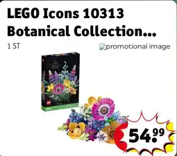 Kruidvat LEGO Icons 10313 Botanical Collection Boeket Met Wilde Bloemen aanbieding