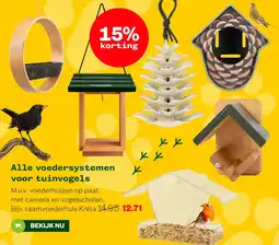 Welkoop Alle voedersystemen voor tuinvogels aanbieding