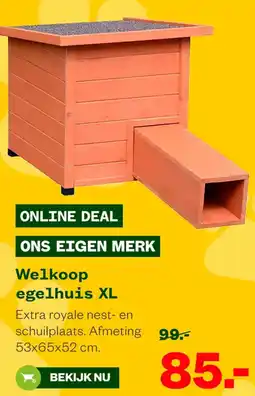 Welkoop Welkoop egelhuis XL aanbieding
