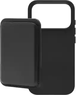Coolblue BlueBuilt MagSafe Hoesje iPhone 18 Pro Leer Zwart + Kaarthouder Leer Zwart aanbieding