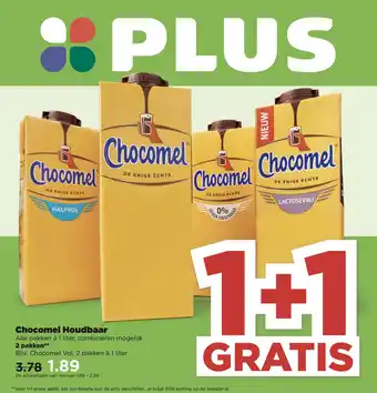 PLUS Chocomel Houdbaar aanbieding