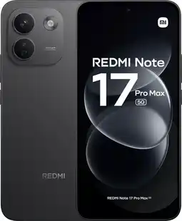 Coolblue Redmi Note 17 Pro Max 256GB Zwart 5G aanbieding