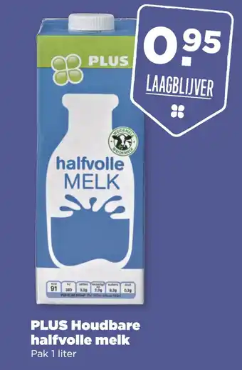 PLUS PLUS Houdbare halfvolle melk aanbieding