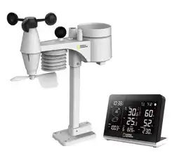 Coolblue National Geographic Draadloos Weerstation SC 8-in-1 Buitensensor aanbieding