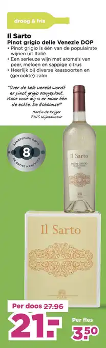 PLUS Il Sarto Pinot grigio delle Venezie DOP aanbieding