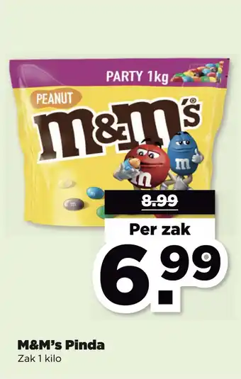 PLUS M&M's Pinda aanbieding