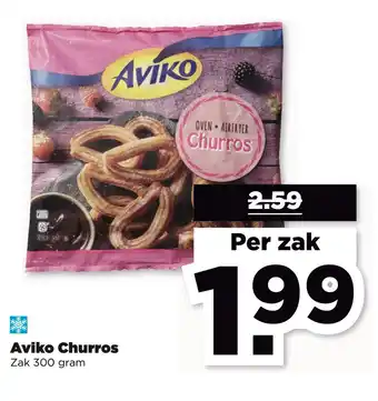 PLUS Aviko Churros aanbieding