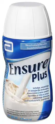 De Online Drogist Abbott Ensure Plus Vanille Flesje 200ML aanbieding