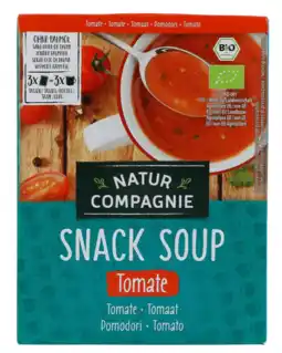 De Online Drogist Natur Compagnie 1-Kopssoep Tomaat 3ST aanbieding