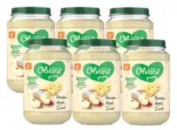 De Online Drogist Olvarit 6m+ Banaan Appel Zuivel 200GR aanbieding