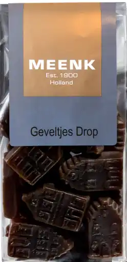 De Online Drogist Meenk Geveltjes Drop 180GR aanbieding