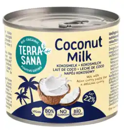 De Online Drogist TerraSana Kokosmelk 200ML aanbieding