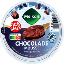 Dekamarkt Melkan Chocolademousse met ganache aanbieding